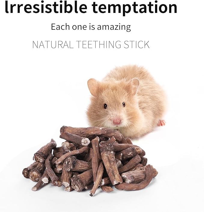 Niteangel Hamster Snack & Treats Toy - Small Animal Natural Treat for Dwarf Syrian Robo Hamsters Gerbils Mice Lemmings Degus or Other Small-Sized Pets