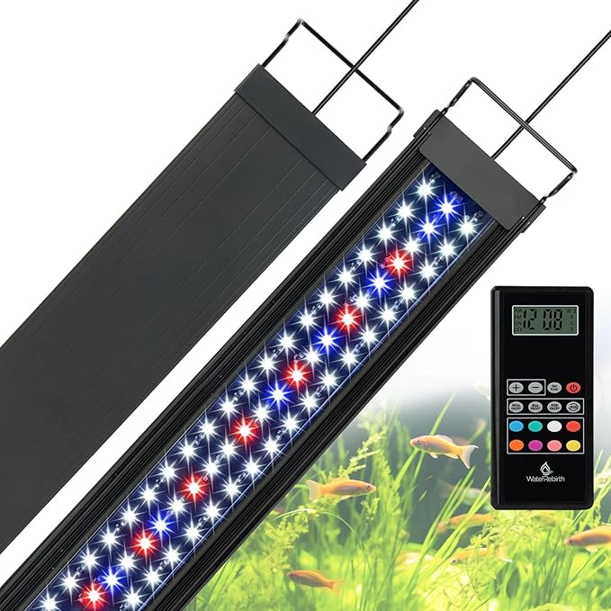 WaterRebirth Aquarium LED Light Fish Tank Light (36-42“)