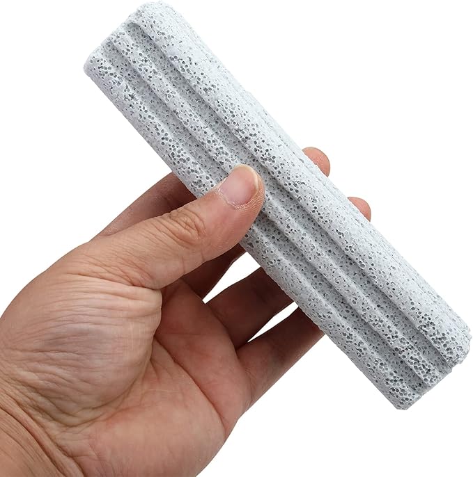 RealPlus Ceramic Bio Filter Media for Aquarium Sump Canister Pond Fish Tank, Vast Surface Area (6.2" Length / 56pcs)