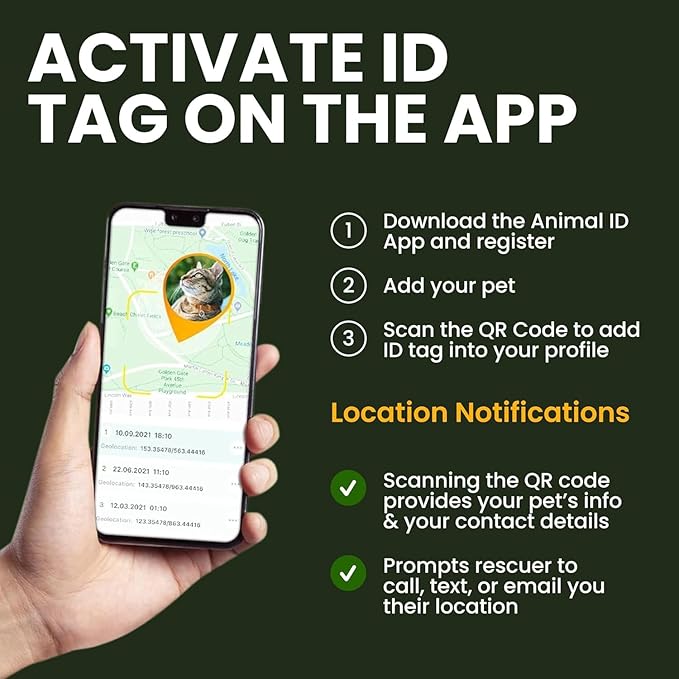 BRONZEDOG Leather Cat Collar with Removable Bells Non Breakaway Kitten QR Tag for Girl Boy (9" - 12" Cats/Mini Dogs, Orange & Silver)