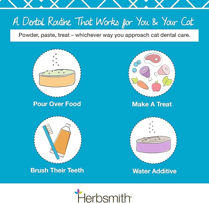 Herbsmith Cat Breath - Dental Support for Cats - 75g