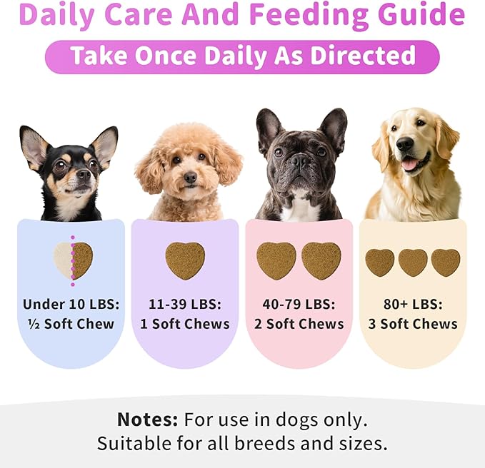 Itch Relief for Dogs - Turmeric Supplements for Itching Skin Comfort & Coat Health & Seasonal Allergy Care, Immune Support Supplement with Omega-3 Fish Oil, Biotin - Chicken Flavor - 90 Count