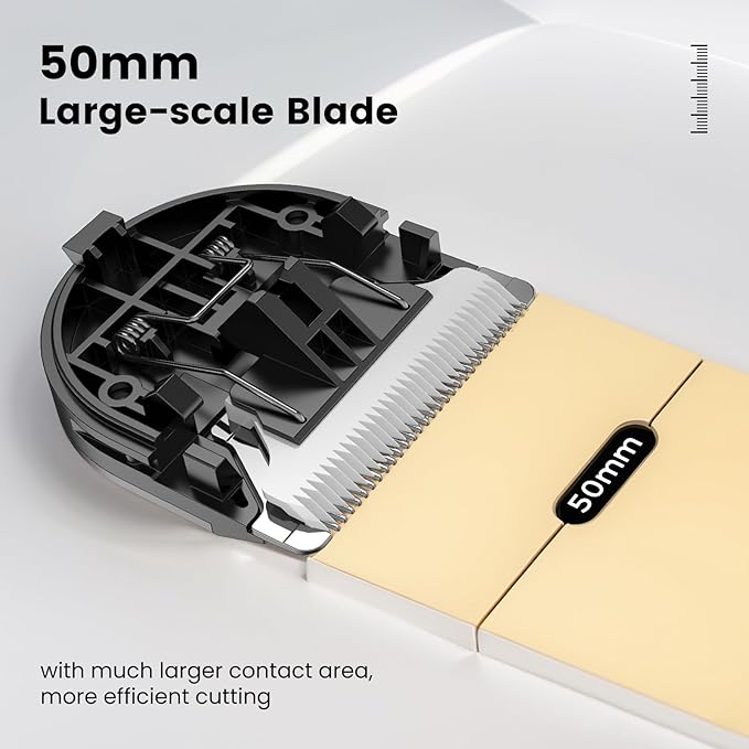 Wider Replacement Blades Horse Grooming Clippers,1 Piece Detachable Blade for Pets with Thick/Long/Matted Hair