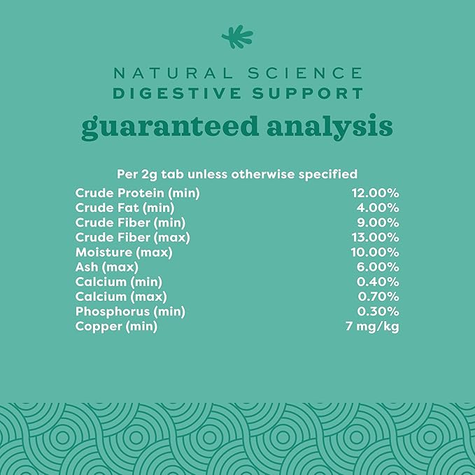 Oxbow Animal Health Natural Science Digestive Support, High Fiber Supplement for Rabbit & Guinea Pig, Made with Timothy Hay, Includes Chicory Root, Ginger Root, Chamomile, Made in USA, 4.2 oz Bag