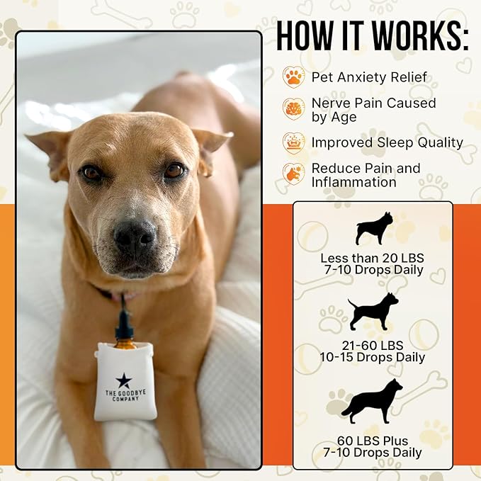 Hemp Oil for Dogs and Cats - 100% Organic Cold Pressed Oil - Made in The USA (30 mL)