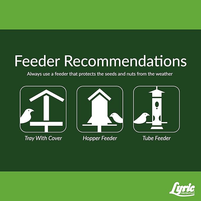 Lyric Fine Tunes No Waste Bird Seed 5 lb. Bag and Lyric Finch Small Songbird Wild Bird Food 5 lb. Bag for Outdoor Bird Feeders