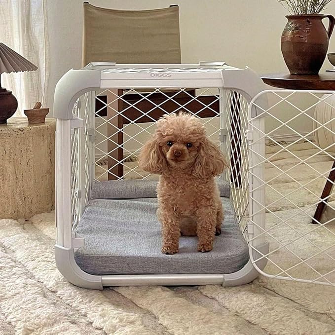 Diggs Bolstr Orthopedic Dog Bed with Headrest - Dog Crate Bed for Evolv Crate & Other Standard Pet Kennels - Durable & Comfortable - (Intermediate)