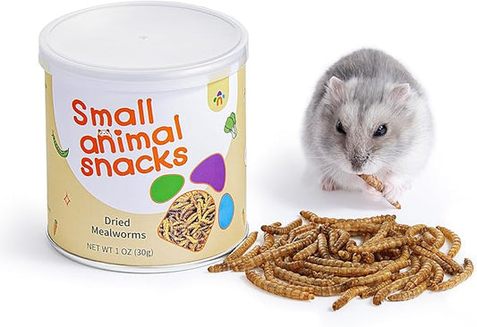 Niteangel Small Animal Snack & Treats - Small Critter Natural Treat for Dwarf Syrian Hamsters Gerbils Mice Sugar Glider Hedgehogs Chickens Birds