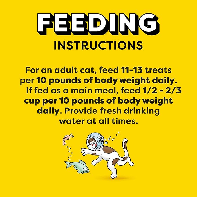 Temptations Classic Crunchy and Soft Cat Treats, Seafood Medley Flavor, 3 oz. Pouch (Pack of 12)