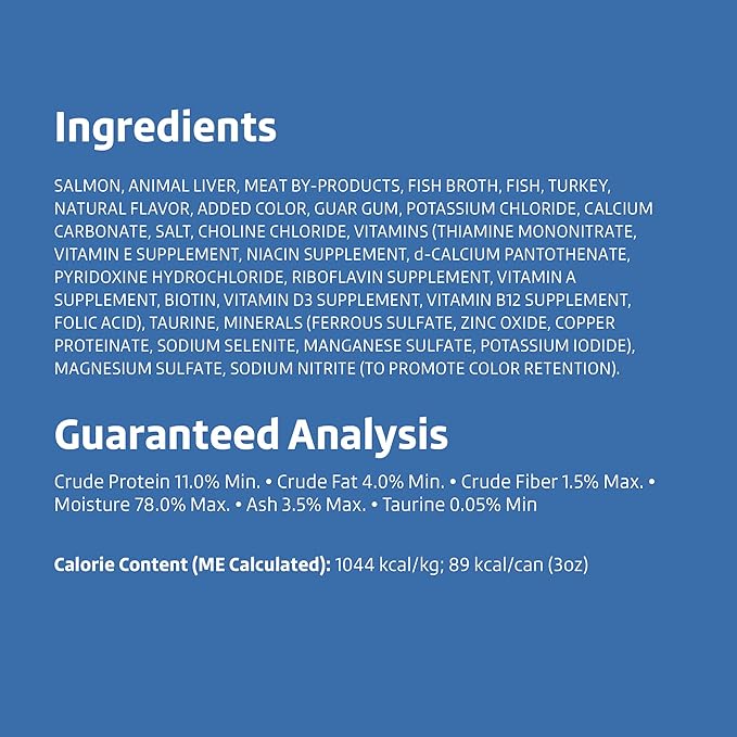 Amazon Brand - Wonder Bound Wet Cat Food, Pate, No Added Grain, (Salmon), 3 ounce (Pack of 24)