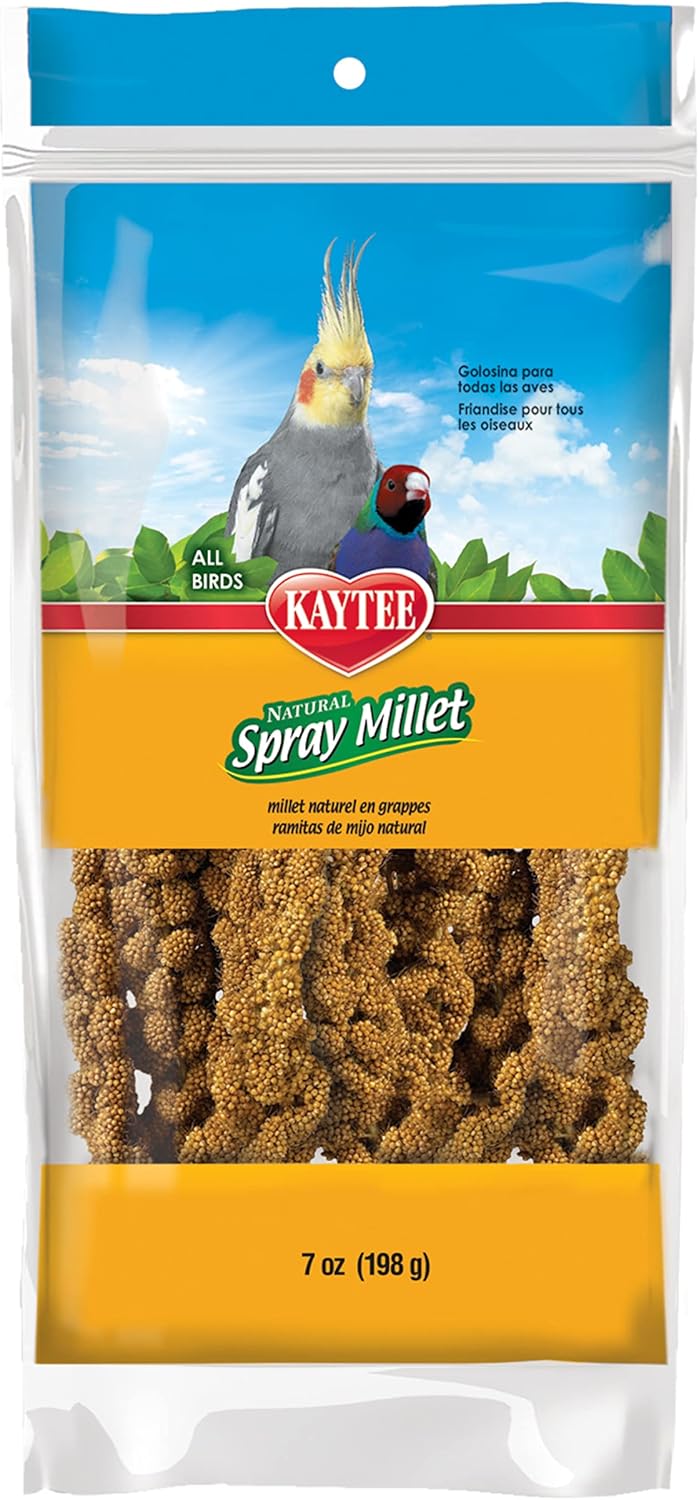 Kaytee Spray Millet Treat for Pet Birds, 5 Pound