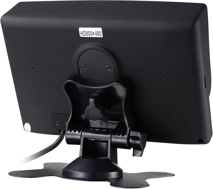 Truck Backup Camera Monitor kit,Heavyduty Vehicle Waterproof Night Vision Wide Angle Rearview Cab Cam+7 inch Screen+66ft Extension Cable for Bus/Van/Fifth Wheel/Trailer/RV/Camper/Pickup/(12V-24V)