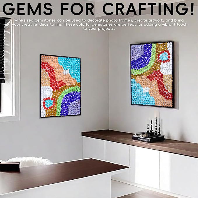 1 LB Glass Marbles, Sea Blue Mini Flat Glass Beads~150 PCS for Vase Fillers, Floral Bottom Mancala Gems Pebbles Fish Tank Rocks for Table Aquarium,Home Decor Art Craft Supplies(0.5"~0.7")