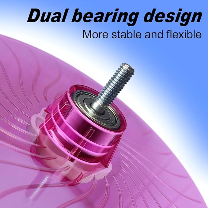 Hamster Wheel,Silent Wheel,Super Silent Hamster Exercise Wheels,Silent Hamster Wheel,Adjustable Stand Hamsters Exercise Wheels,Quiet Rat Wheel (Φ 5.5 inch, Pink)