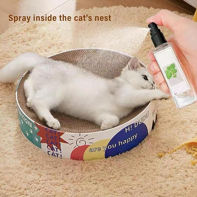 Kitty Joy Herbal Cat Joy, Herbal Cat Joy Spray, Celery Pets Catnip Spray, Catnip Spray for Indoor Cats, Cat Calming Spray, Anti Scratch Cat Spray, Cat Training Spray with Catnip, Cat Nip Spray (3PCS)