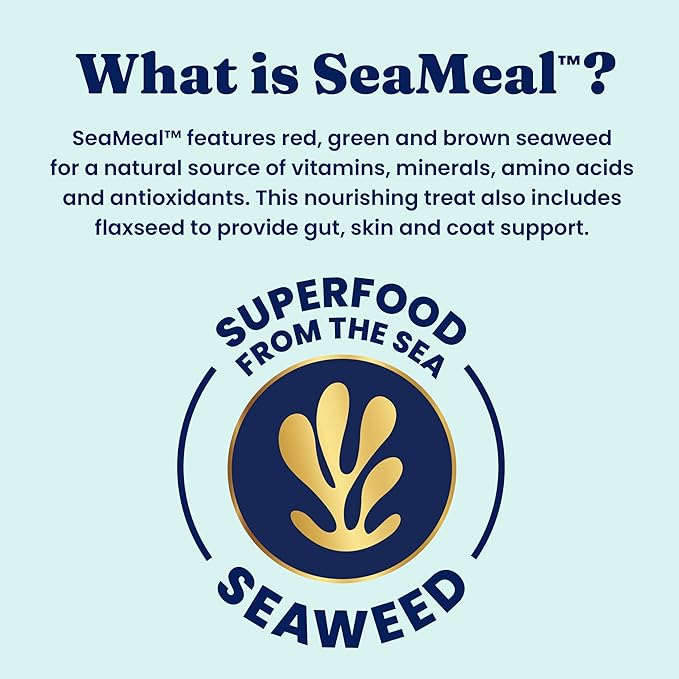 Solid Gold Lickable Cat Treats - Limited Ingredient SeaMeal Squeezable Healthy Cat Treats Variety - Chicken & Tuna Snack & Topper Squeeze Ups for Cats w/for Gut & Immune Support - 3oz/6ct