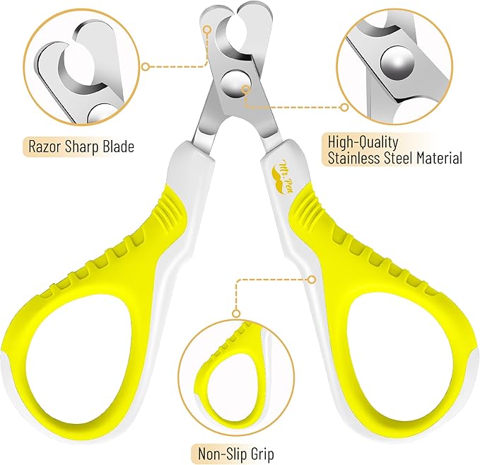 Mr. Pen- Cat Nail Clipper, Lime Green, Cat Nail Trimmer, Cat Nail Clippers, Cat Claw Clippers, Cat Clippers for Nails, Pet Nail Clippers, Kitten Nail Clipper, Small Dog Nail Clipper Cat Claw Trimmer