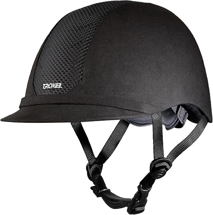 Troxel ES Sleek Horse Riding Helmet, Low-Profile, Self-Adjustable Design, Safety Horseback Riding Gear