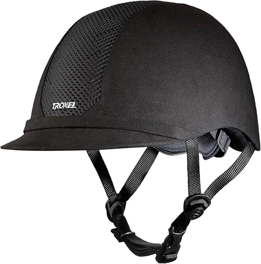 Troxel ES Sleek Horse Riding Helmet, Low-Profile, Self-Adjustable Design, Safety Horseback Riding Gear