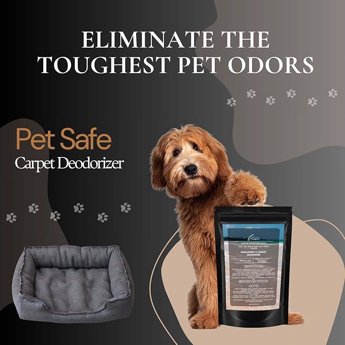 Sandy Pink Paradise Carpet Freshener Powder 16 oz | Powerful Odor Eliminator for Home | Upholstery Deodorizer | Carpet Deodorizer | Pet Urine | Cat Litter Box | Pink Sands Fragrance