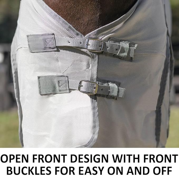 Schneiders Soft Interlock Mesh II Horse Fly Sheets | Superior UV & Insect Protection | Versatile Euro Fit Option | Reflective Safety Design