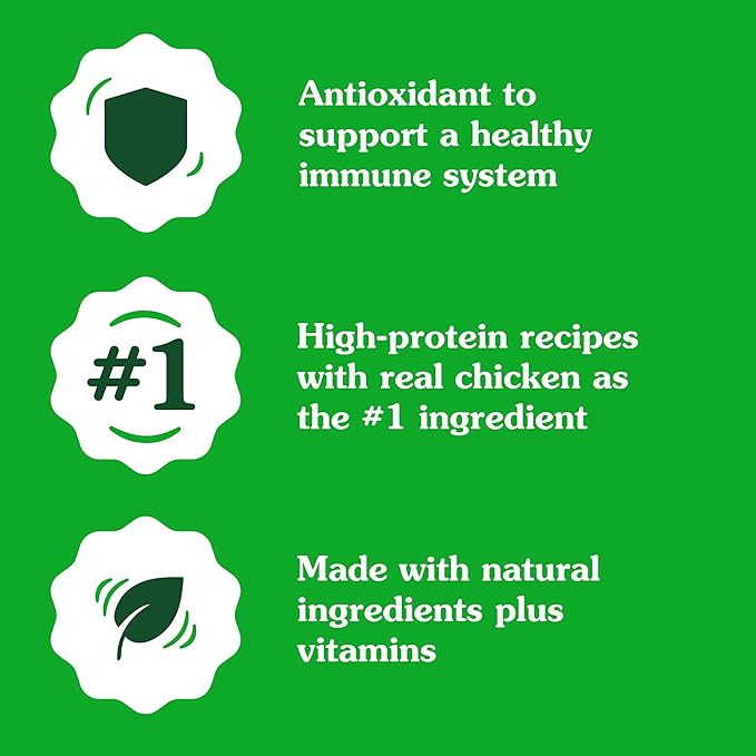 Greenies Smart Topper High Protein Wet Mix-in for Dogs, Chicken, Beef, Sweet Potatoes, Potatoes & Spinach Recipe in Vitabroth Broth- Bone Broth + Vitamins E & B1, 10 Count