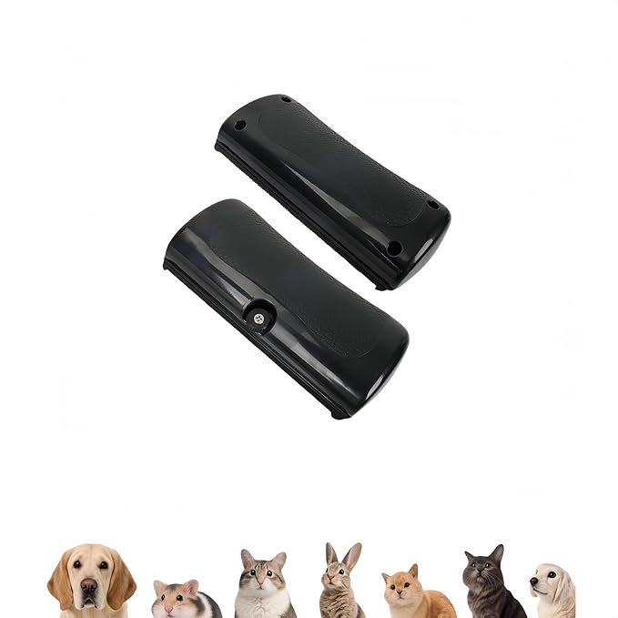 Deshedding Brush for Dogs & Cats - Dual-Head Pet Grooming Tool with Ergonomic Handle, Gentle Hair Removal Brush for Horses, Rabbits