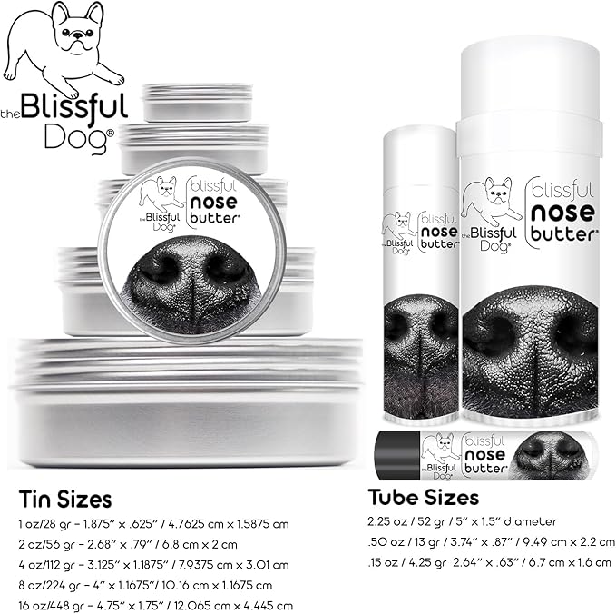 3 Cute Puppies Unscented Nose Butter - Dog Nose Butter, 1 Ounce
