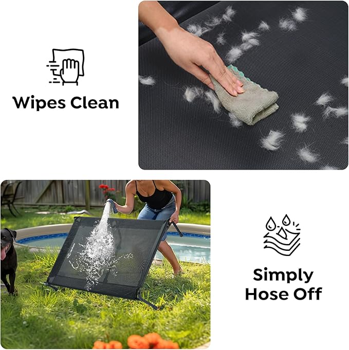 Veehoo Original Elevated Dog Cot Bed - Outdoor, Raised, Cooling, XXL, CWC2417A