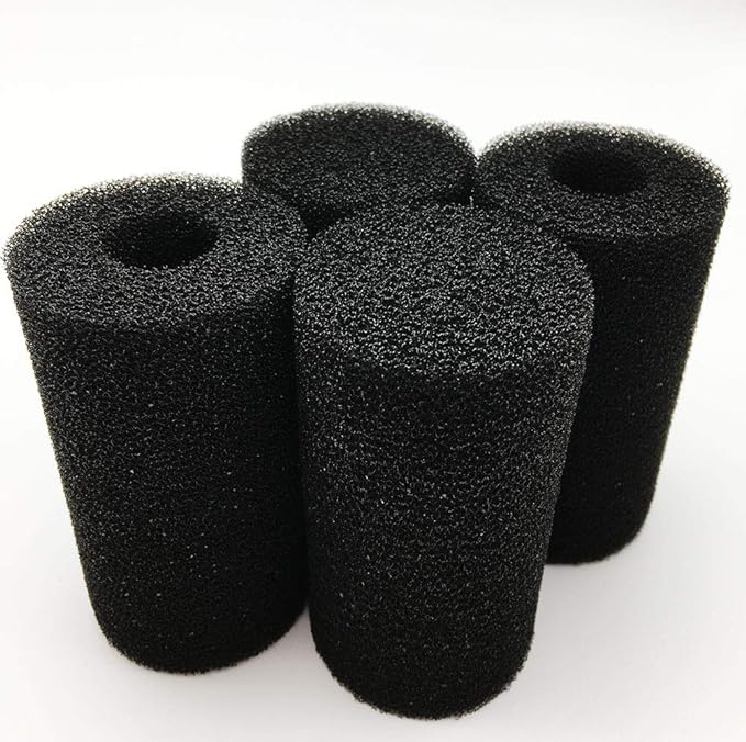 Pre-Filter Sponge,4 Pack Aquarium Pre Filter Foam Rolls Compatible Filter Accessories for Fish Tank