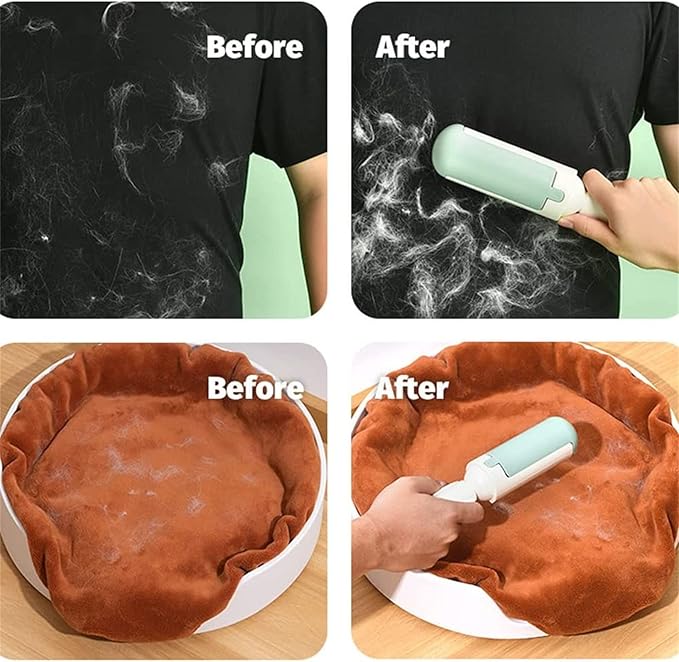2023 New Pet Hair Remover Roller, Pet Hair Remover, Reusable Pet Hair Remover, Washable Dog/Cat Hair Remover, Fur Remover, Pet Hair Remover for Couch, Best Pet Hair Remover for Furniture (D-4PCS)