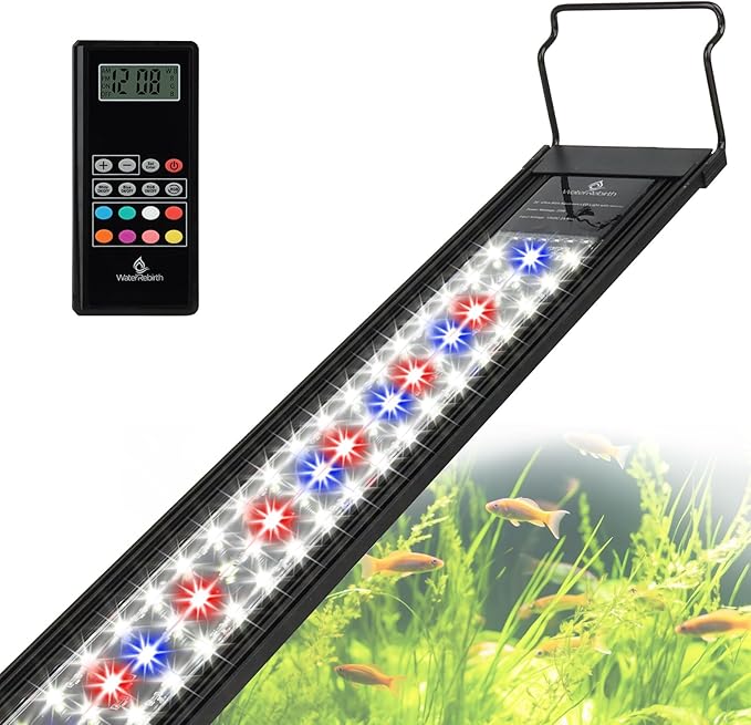 WaterRebirth Aquarium LED Light Fish Tank Light (36-42“)