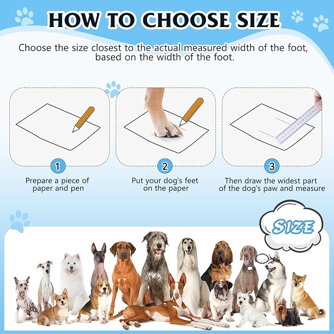 Dog Shoes for Large Medium Small Dog, Mesh Breathable Dog Shoes for Hot Pavement, Anti-Slip Dogs Boots Paw Protectors with Reflective for Outdoor Walking Indoor Hardfloors (Size 5)