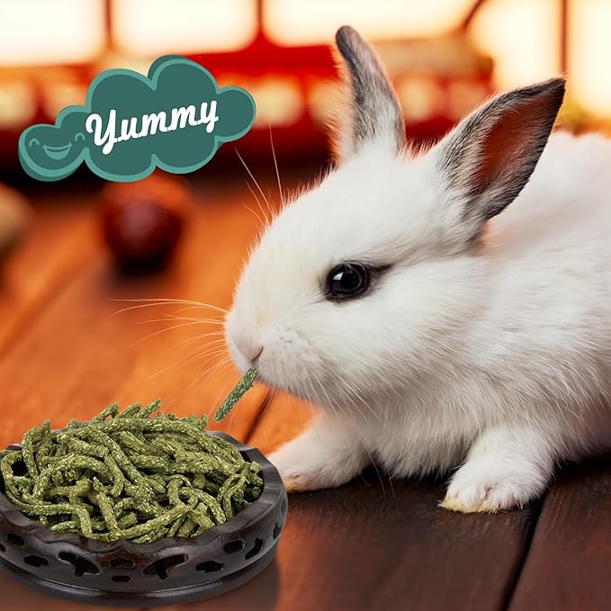 Timothy Hay Pellets 28oz (4 * 7 oz) - 100% Timothy Premium Nutrition Pellet for Tortoise, Rabbits 28 oz