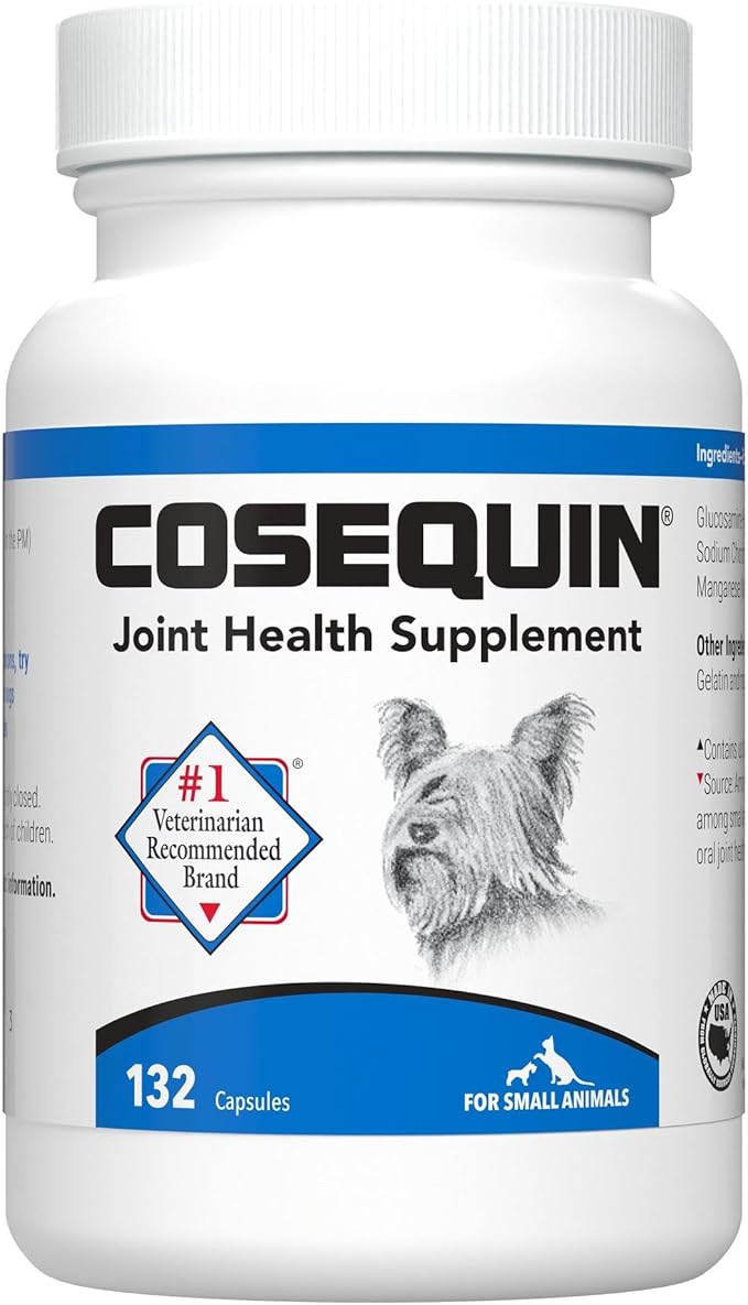 Nutramax Cosequin Single Strength Joint Health Supplement for Pets, 132 Count