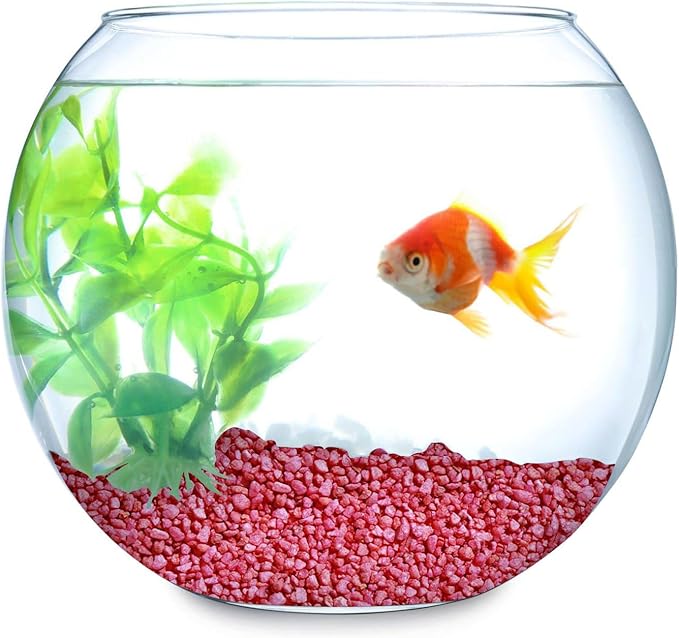 Hygloss Products Craft Rocks, Mini Stones for Art Projects - Bucket O' Gravel, Red, 5 lb