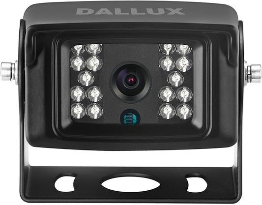 Truck Backup Camera with Parking Line Switch ON/Off for Bus/Travel Trailer/Van/Fifth Wheel/RV Camper