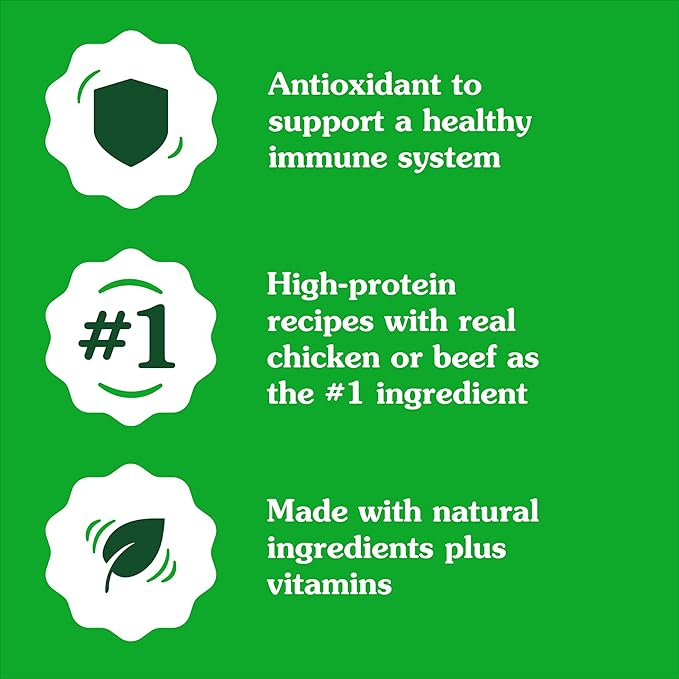 Greenies Smart Topper High Protein Wet Mix-in for Dogs, Chicken, Green Beans, and Sweet Potatoes Recipe & Beef, Peas, and Carrots Recipe Variety Pack, 8 Trays of 2oz.