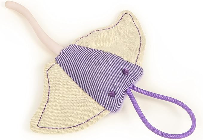 Petlinks Ray Flyer Stingray Launcher Catnip Cat Toy - Purple, One Size