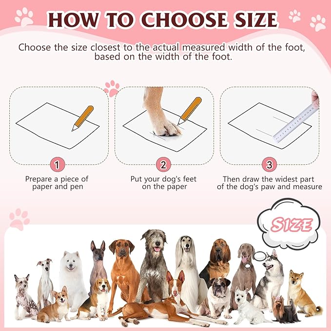 Dog Shoes for Large Medium Small Dog, Mesh Breathable Dog Shoes for Hot Pavement, Anti-Slip Dogs Boots Paw Protectors with Reflective for Outdoor Walking Indoor Hardfloors (Size 5)