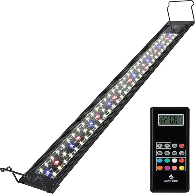 WaterRebirth Aquarium LED Light Fish Tank Light (24-30”)