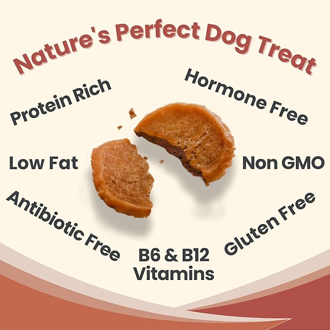 Farm To Pet - Dog Training Treats - Chicken Chips, Single Ingredient - 4 oz, Lean, All Natural, Healthy Dog Treats for Small, Medium, Large Breeds, & Puppies, Made in USA