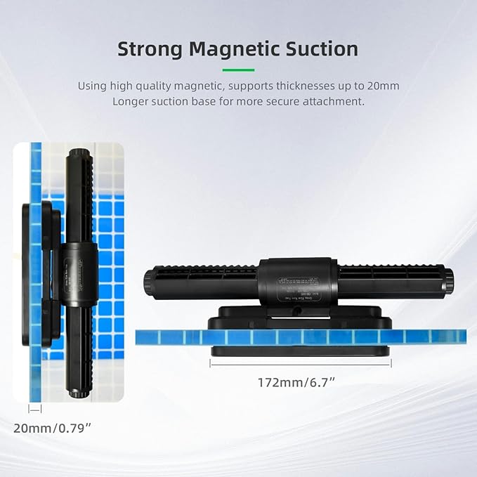 CONQUERALL 4700GPH 25W Powerhead Sine Frequency Conversion Technology Cross Flow Pump DC 24V Wavemaker Pump for 1.2m Tank, Aquarium