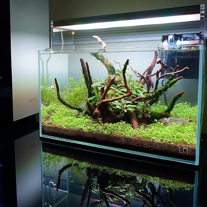 Ultum Nature Systems Controsoil - Freshwater Aqua Soil Substrate for Fish, Shrimp, Live Plant Propagation and Aquascaping - 6.8pH Low Ammonia, Volcanic Ash - Brown, Fine (1 Liter | 2LB)