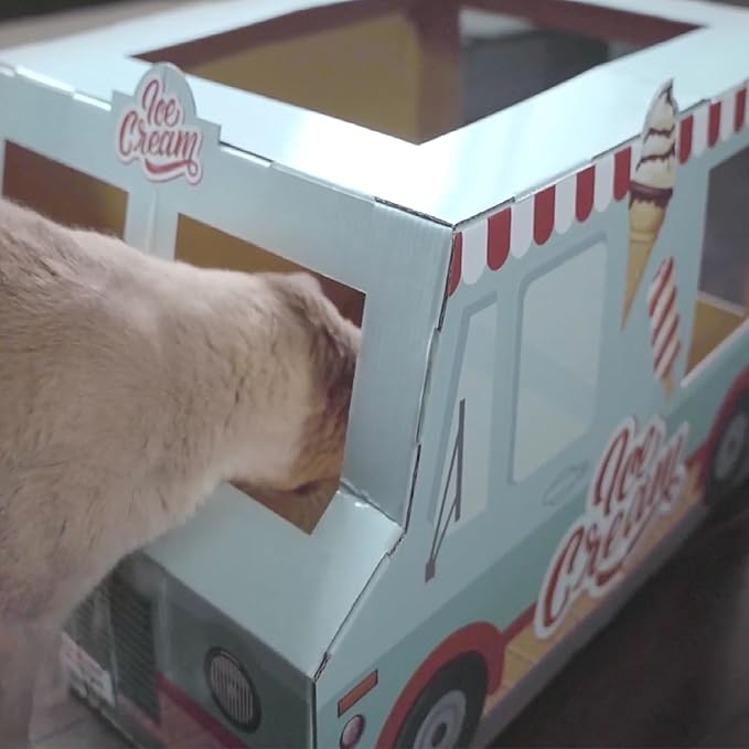 Catstages Kitty Cat Play Condo Ice Cream Truck