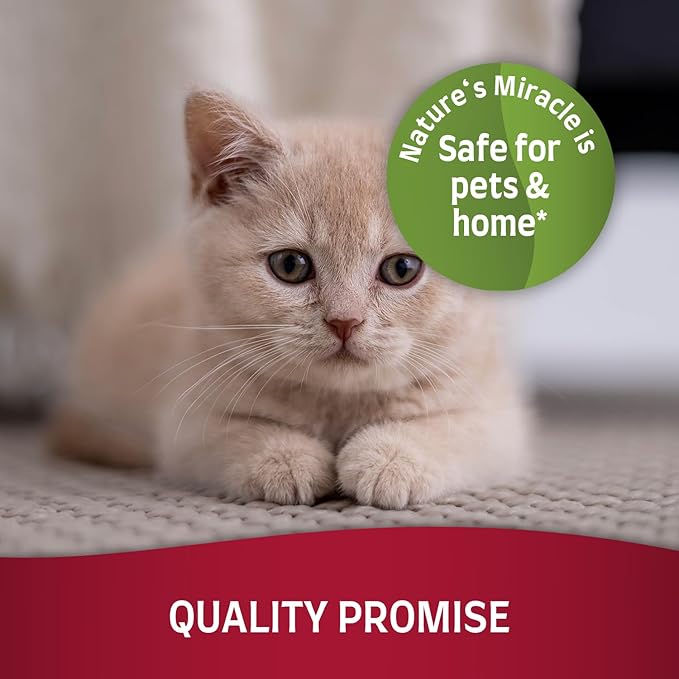 Nature's Miracle Stain and Odor Remover Cat, Odor Control Formula, Pour