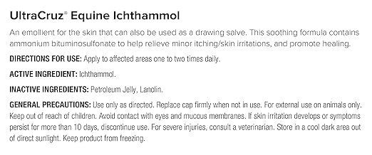 UltraCruz® Equine Ichthammol, 32 oz