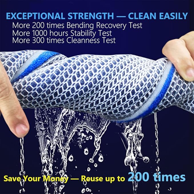 Aquarium Filter Media, Newly Premium 8-Layer Filter Pads for Aquarium, Fish Tank Sponge Pad Foam Filter Accessories for Pond (15.7"x11.8",1pack)