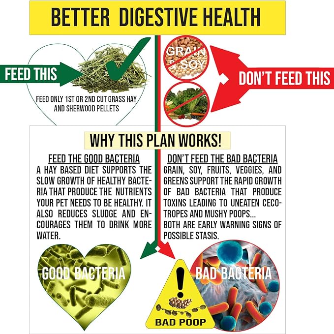 Sherwood Baby Rabbit Food. Hay-Based Pellet. No Wheat, Corn, or Soy for Better Digestion. 20 lbs