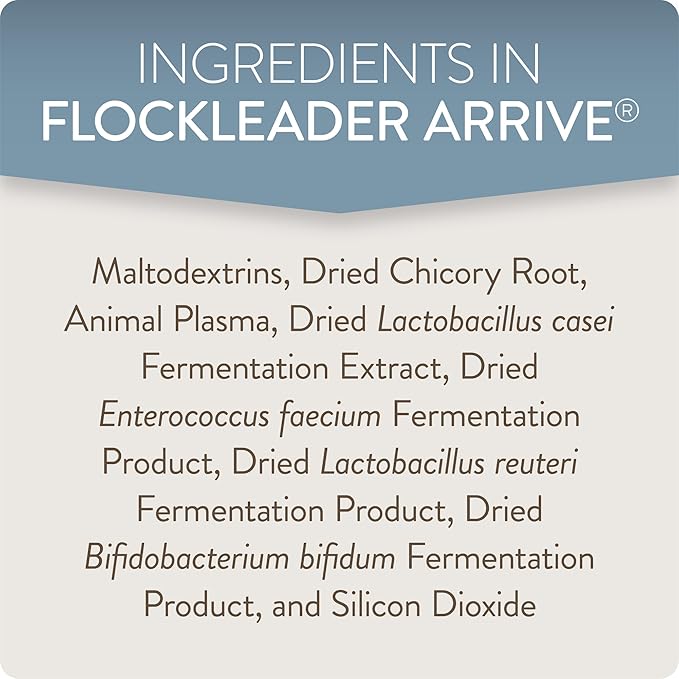 Arrive, Daily Probiotic & Prebiotic Poultry Supplement for Young Chickens 0-8 Weeks Old, 8 oz